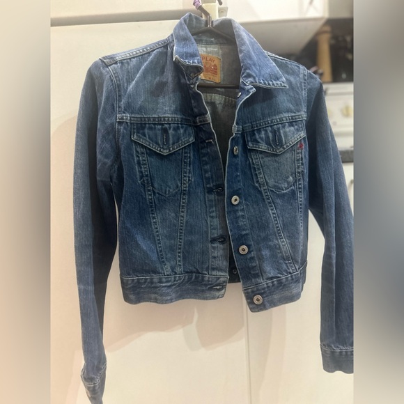 Replay Blue Jeans Jackets & Blazers - 💫Vintage 90's Replay Blue Jeans Women’s Denim Jacket with pockets
